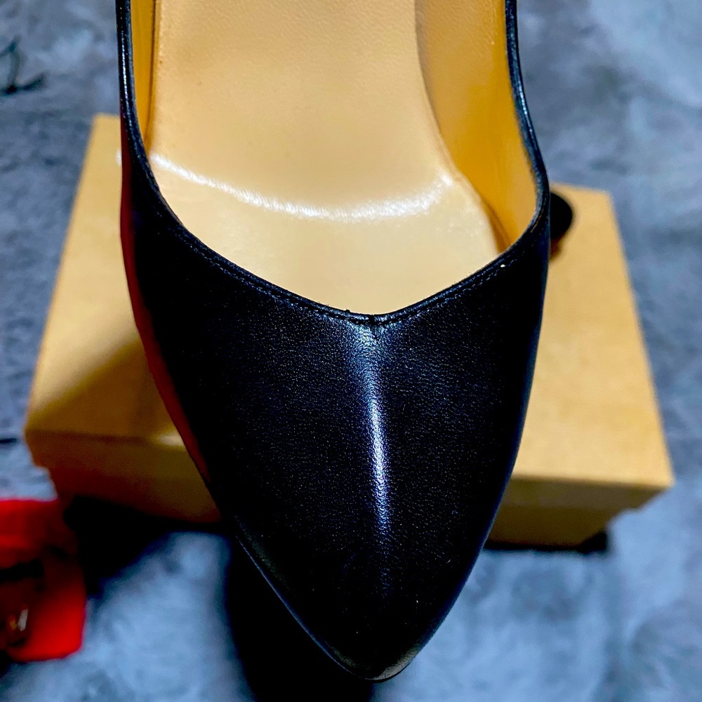Size 38 black leather breche 100 nappa